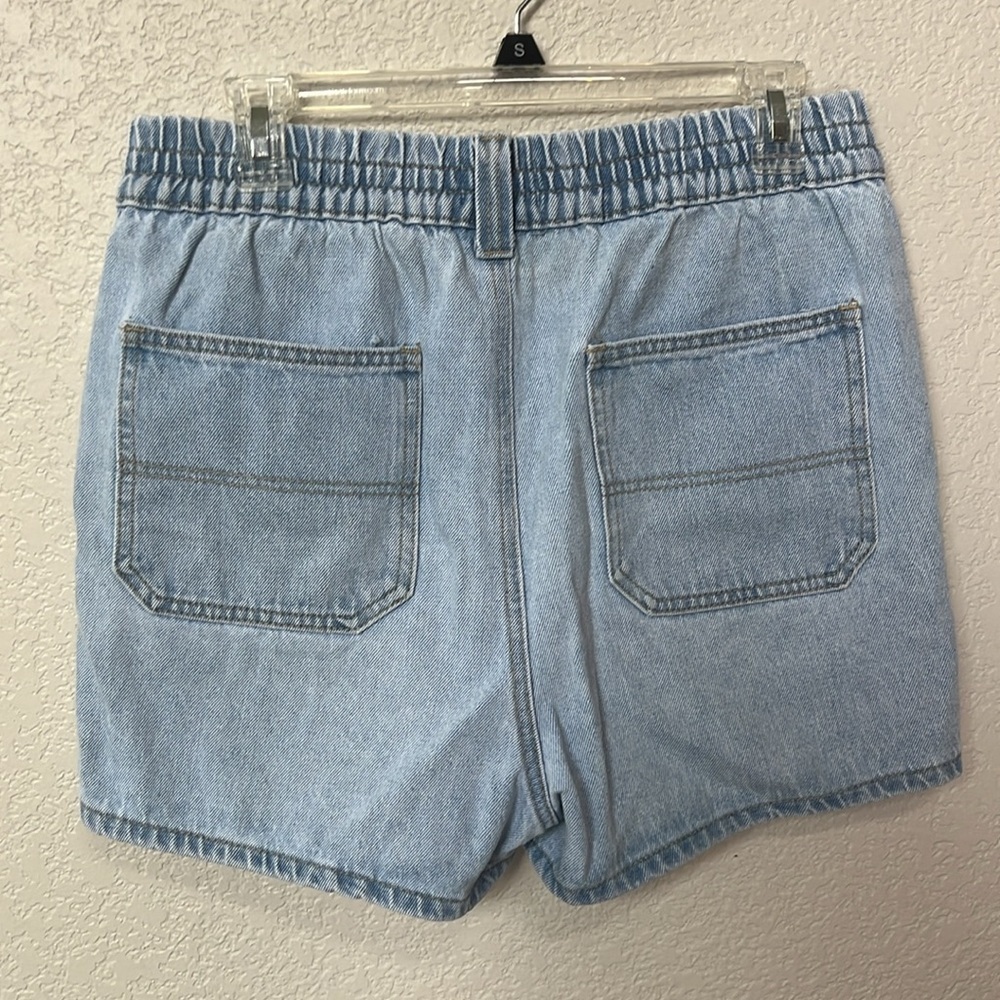 Flying Angel USA Denim Shorts High Waisted Blue size 9 - Picture 5 of 9